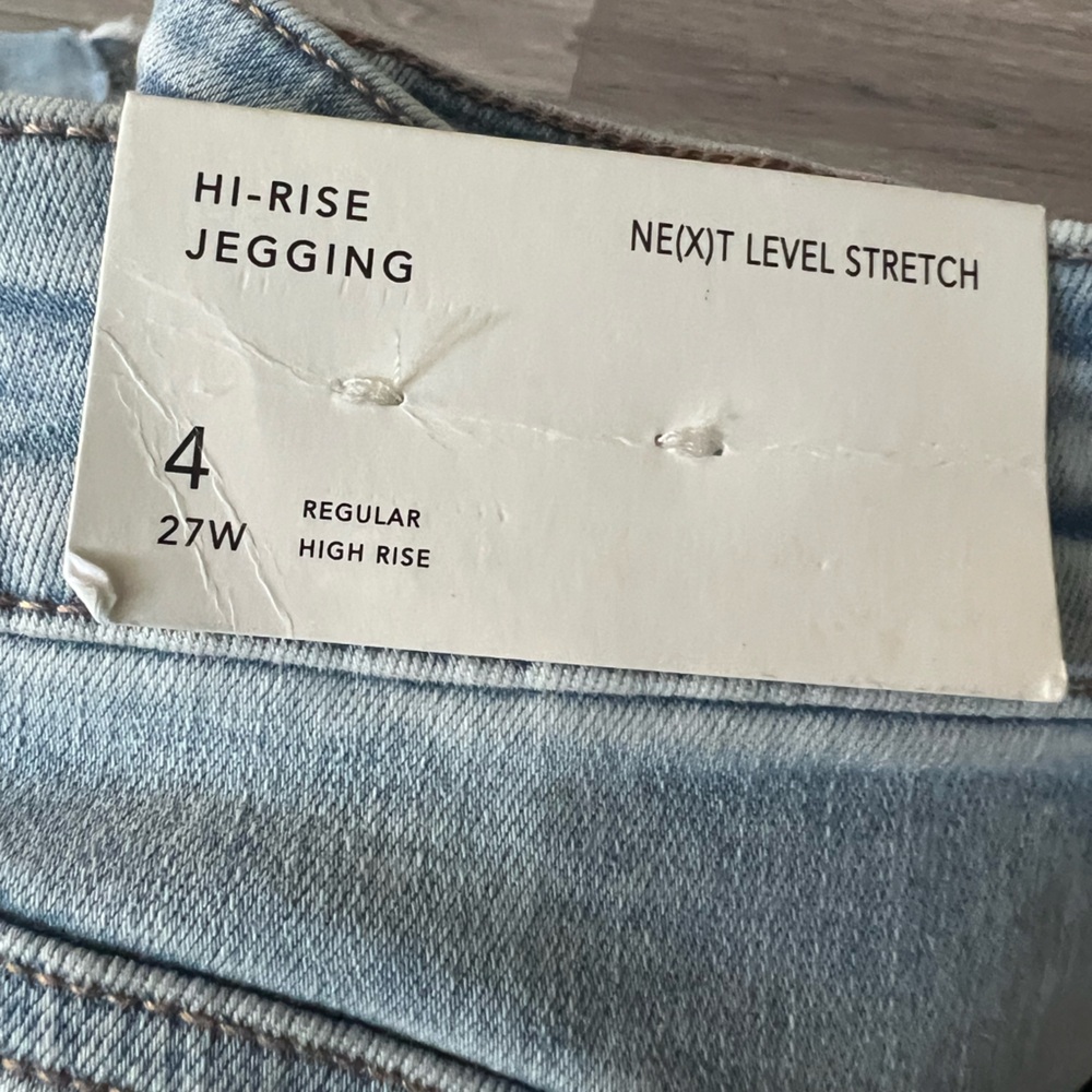 American Eagle Outfitters Light Blue Hi-Rise Jeggings